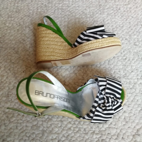 Bruno Frisoni espadrilles peep toe with bow